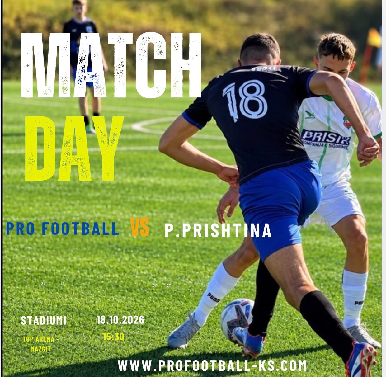 PRO FOOTBALL VS  PRO PRISHTINA